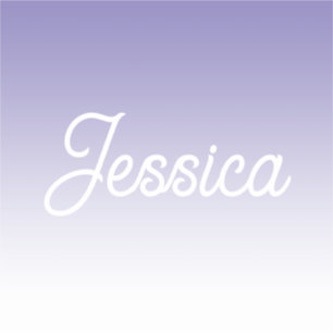 Adesivo (Editável) Cor Púrpura Leve e seu texto