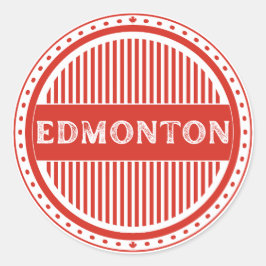 Adesivo Edmonton City Pride Emblem – Canadian Identity