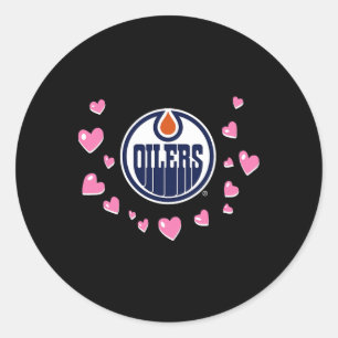 Adesivo Edmonton Oilers Amor de São Valentim Nhl Licenciad