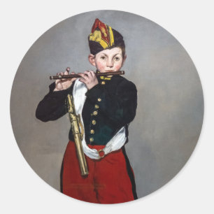Adesivo Edouard Manet - O Fifer / Jovem Flautista