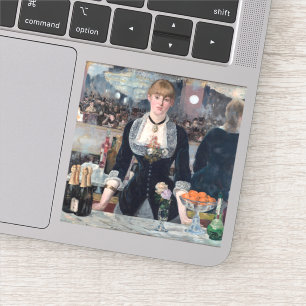 Adesivo Edouard Manet - Um Bar na Folies-Bergere