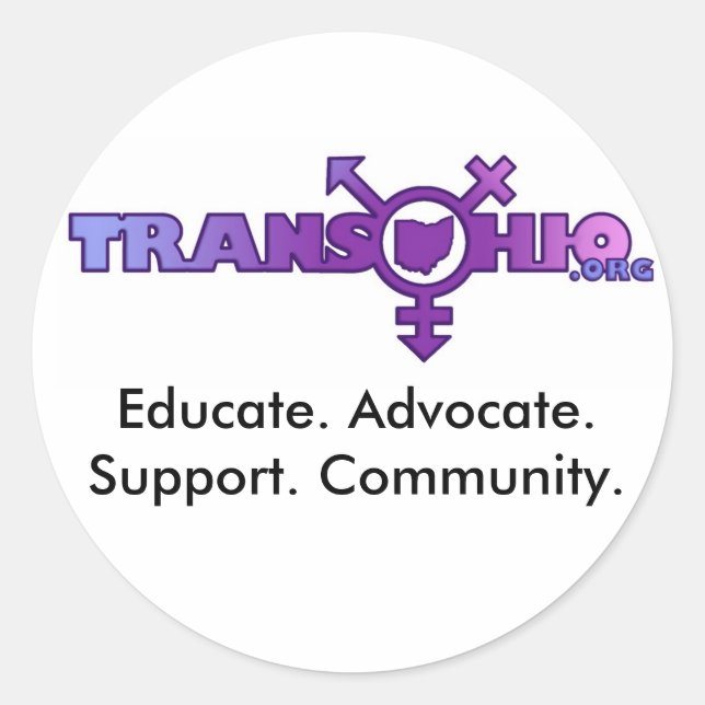 Adesivo Educar. Advogado. Suporte. Comunidade. (Frente)