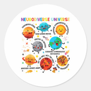 Adesivo Educativo Especial do Planeta Espacial Universo Ne