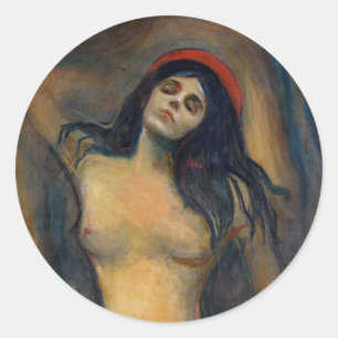 Adesivo Edvard Munch - Madonna
