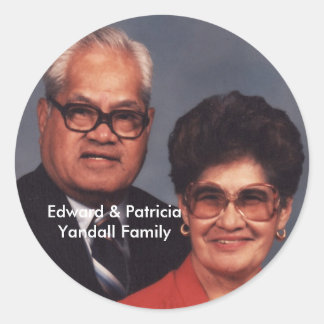 Adesivo Edward & Patricia Yandall Family Stickers