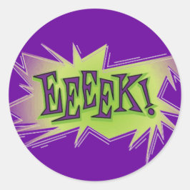 Adesivo Eeek! Dia das Bruxas