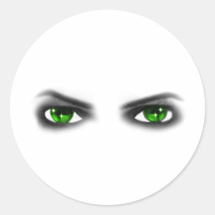 Adesivo Eerie Green Eyes