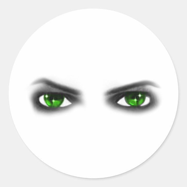 Adesivo Eerie Green Eyes (Frente)