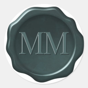 Adesivo Efeito de foca de cera, EMERALD GREEN,