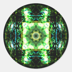Adesivo Efeito de Vidro Detalhado Mandala
