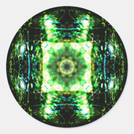 Adesivo Efeito Vidro Detalhado Mandala