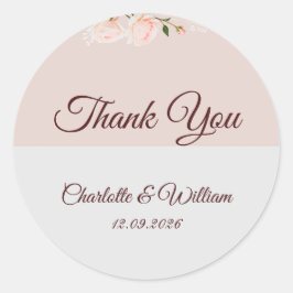 Adesivo Efeitos de roxo e cinza suave com flor