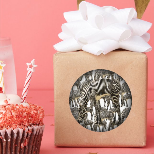 Adesivo Efetivos de Zebras (Festa)