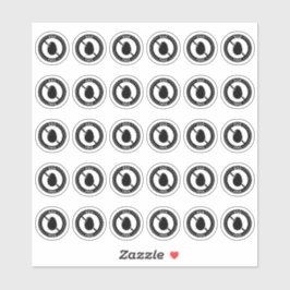 Adesivo Egg Free Wedding Place Card Mini Food Allergy