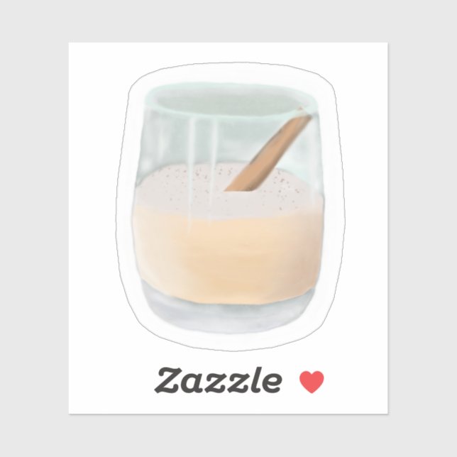 Adesivo Eggnog (Folha)