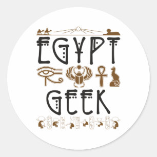 Adesivo Egito: Arqueologia Egípcia Geek