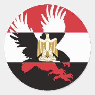 Adesivo Egito Steppe Eagle Bandeira Nacional Egípcia