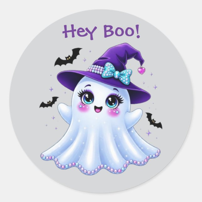 Adesivo Ei Boo! (Frente)