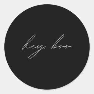 Adesivo Ei Boo Halloween