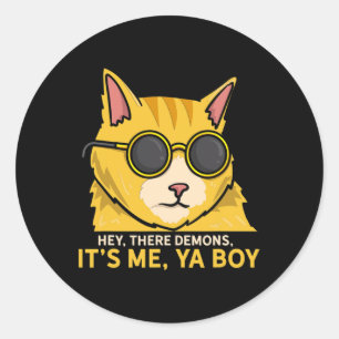 Adesivo Ei, Demônios Sou Eu, Ya Boy - Caça Fantasma Louca