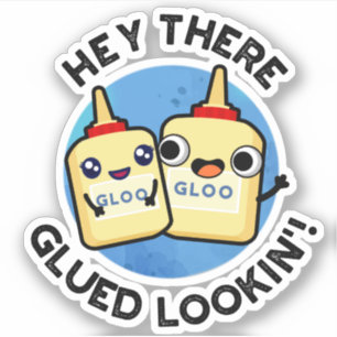 Adesivo Ei, Lá Vestido Olhando Engraçado Com Amor