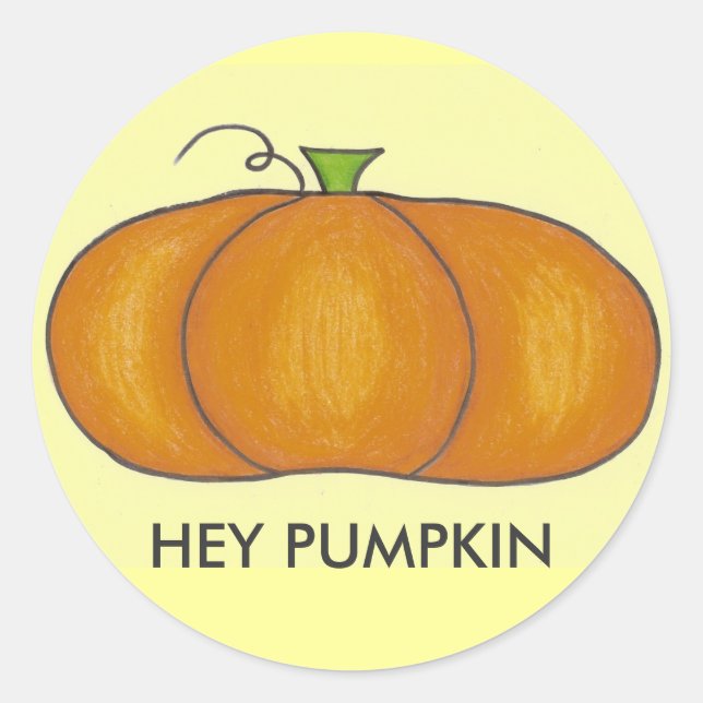 Adesivo Ei Pumpkin Stickers (Frente)