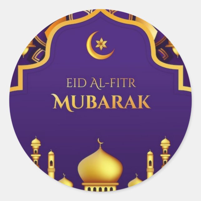 Adesivo Eid Al-Fitr (Frente)