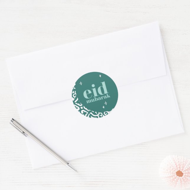 Adesivo Eid Mubarak (Envelope)