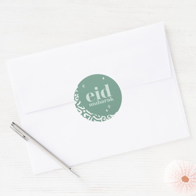 Adesivo Eid Mubarak (Envelope)