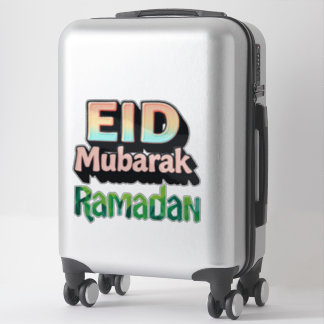 Adesivo EID Mubarak + Ramadã