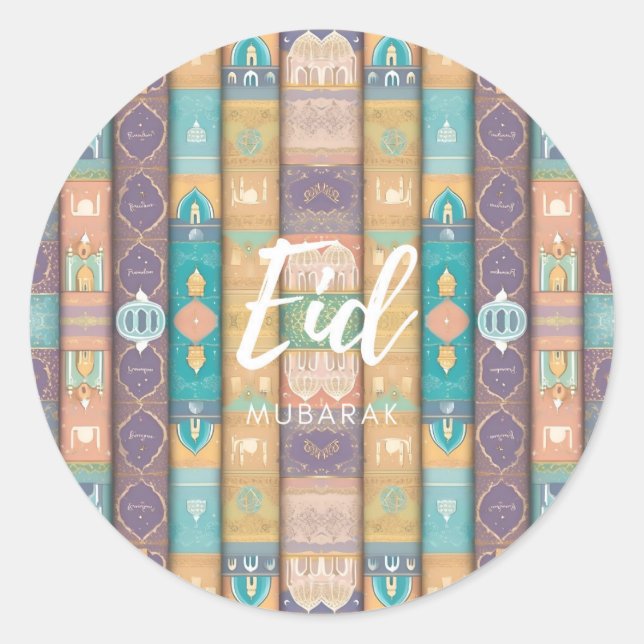 Adesivo Eid Mubarak Stickers (Frente)