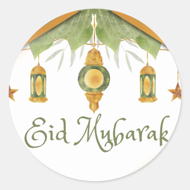 Adesivo Eid Sticker (Frente)