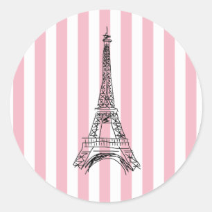 Adesivo Eiffel Tower Pink Strikers