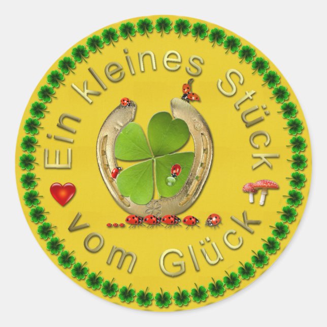 Adesivo Ein Kleines Stuck Vom Gluck (Frente)