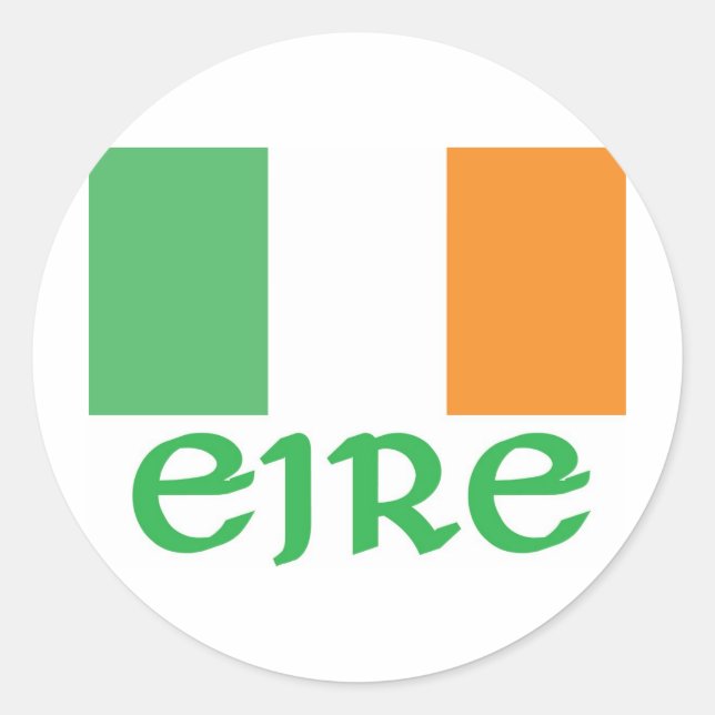 Adesivo EIRE Irish Flag (Frente)