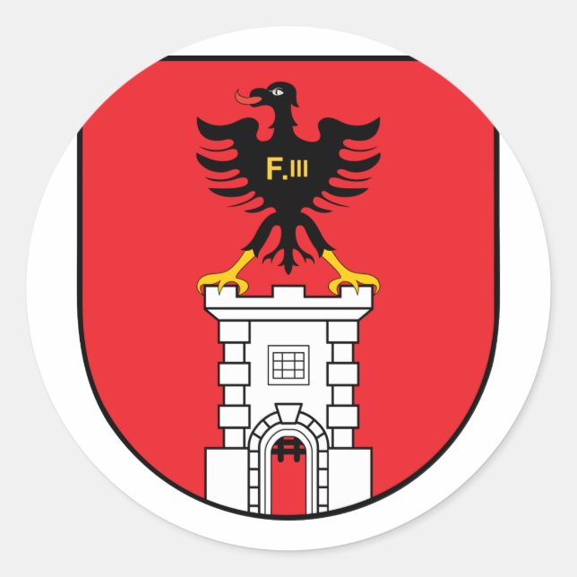 Adesivo eisenstadt, Áustria (Frente)