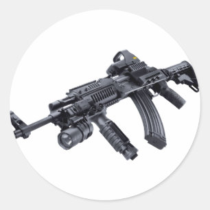 Adesivo Eixo do Assalto de Assalto AK-47, Tático, EOTech c