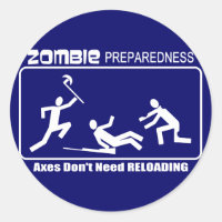 Eixos de preparação de zombie recarregando Design 