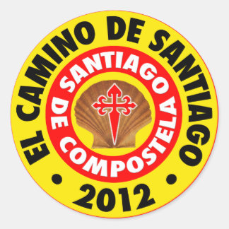 Adesivo El Camino de Santiago 2012