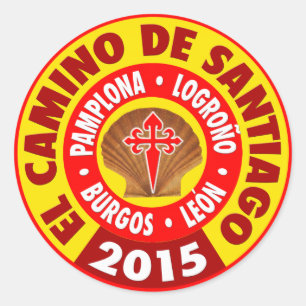Adesivo El Camino De Santiago 2015