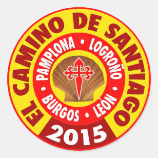 Adesivo El Camino De Santiago 2015