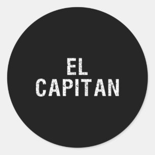 Adesivo El Capitan Captain Of The Ship T Shirt 
