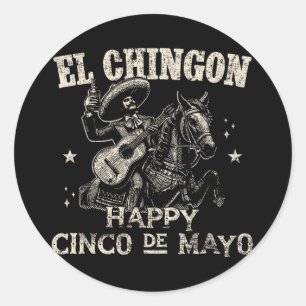 Adesivo El Chingon El Chingón Mexicano Bad Happy Cinco De 