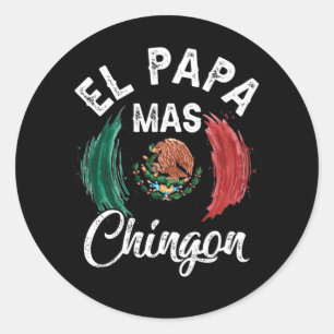 Adesivo El Papa Mas Chingon é o melhor Dia de os pais de 