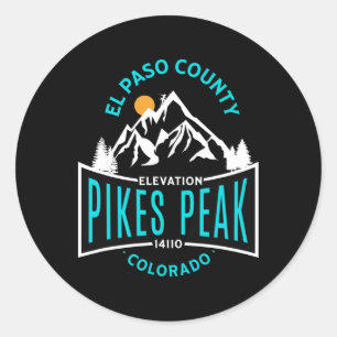 Adesivo El Paso County Pikes Peak Colorado Escalada