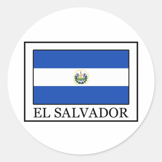 Adesivo El Salvador (Frente)