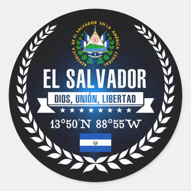 Adesivo El Salvador (Frente)