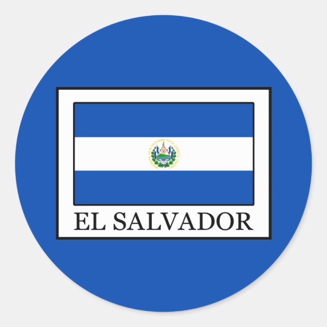 Adesivo El Salvador (Frente)