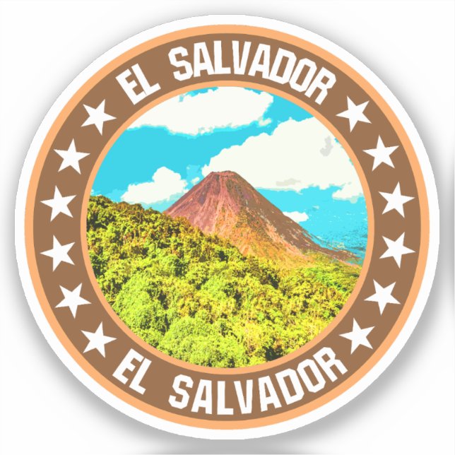 Adesivo El Salvador (Frente)