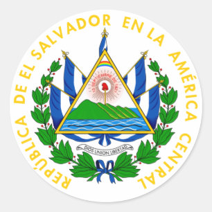 Adesivo El Salvador - emblema/bandeira/brasão/símbolo